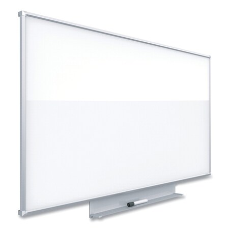 Quartet Silhouette Total Erase Whiteboard, 85 x 48, Silver Aluminum Frame C8548
